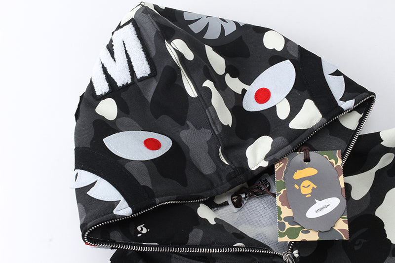 Bape black hoodie