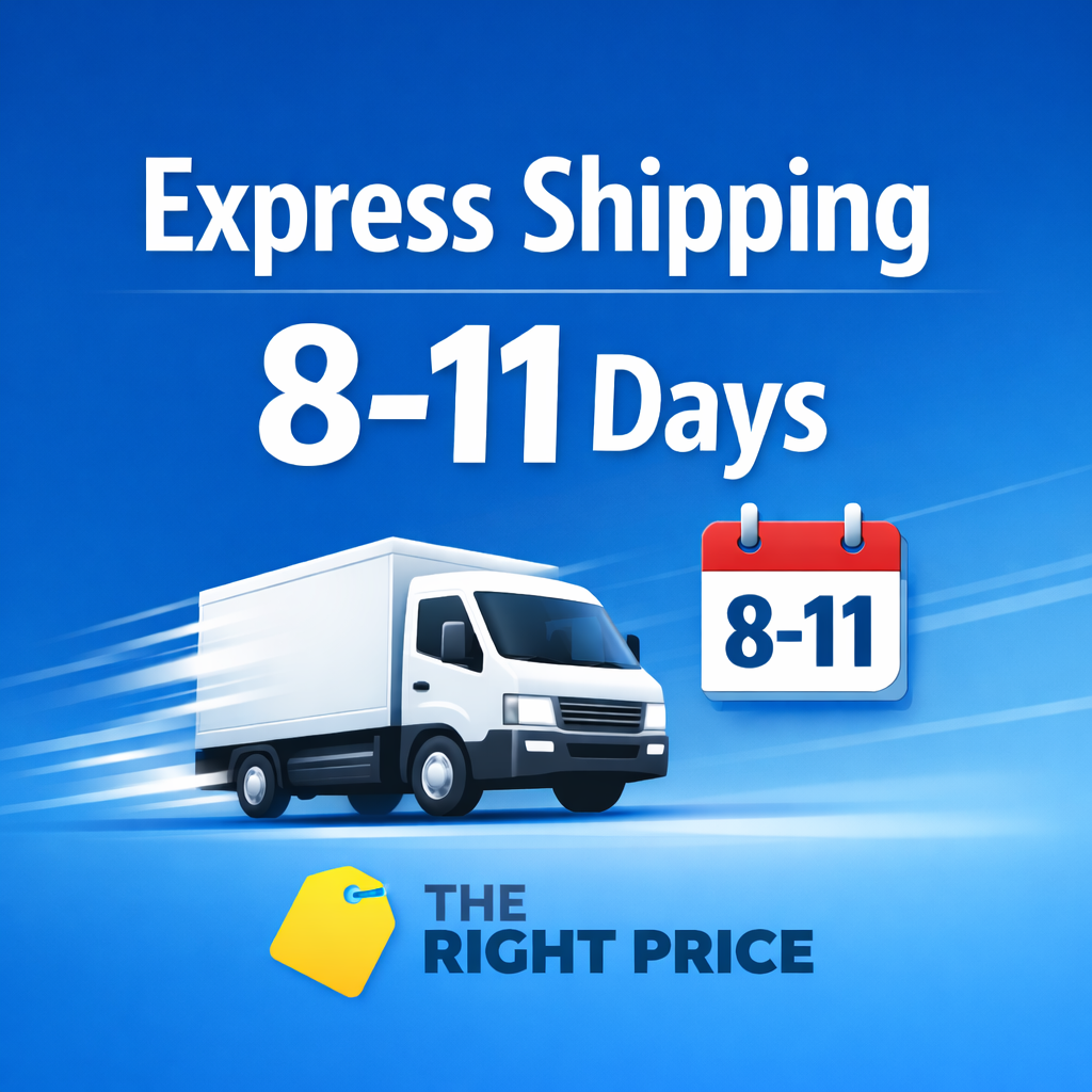 Express shipping 8-11 days