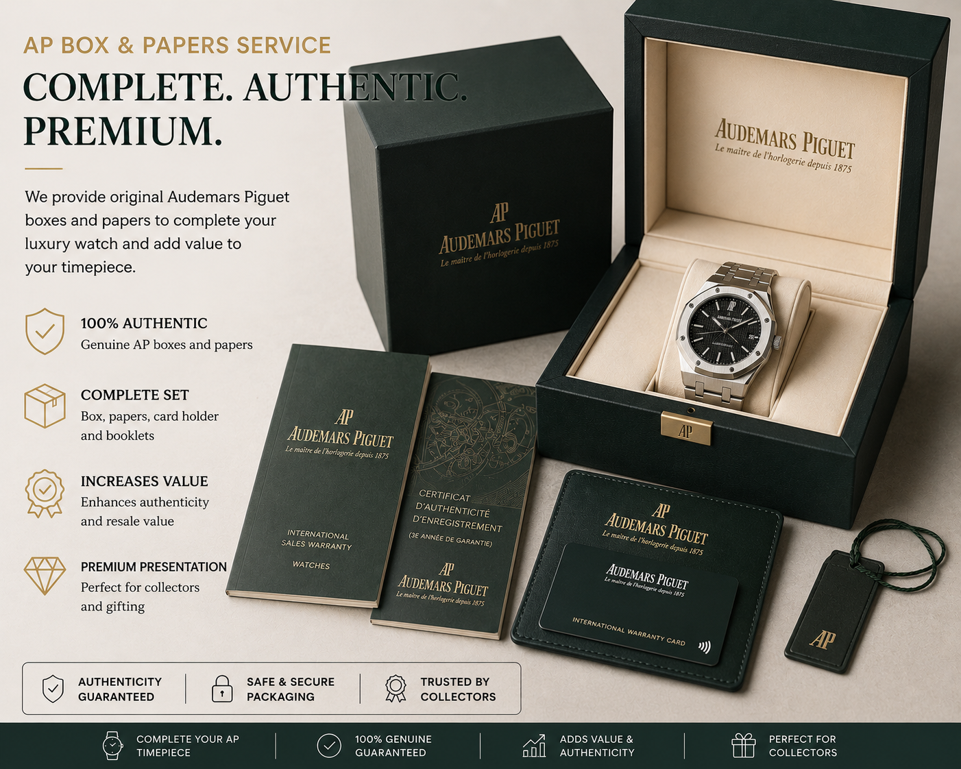 Box and papers Service