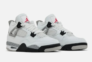 Air Jordan 4 Retro OG GS 'White Cement' 2025