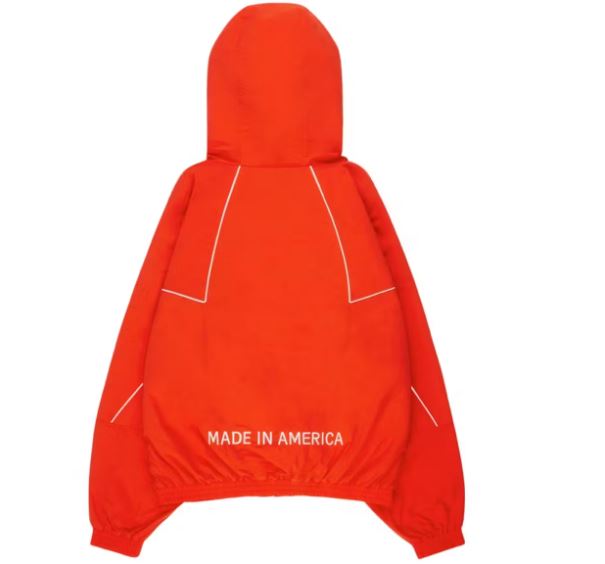 NAHMIAS x Marty Supreme A24 Classic Warm Up Jacket orange