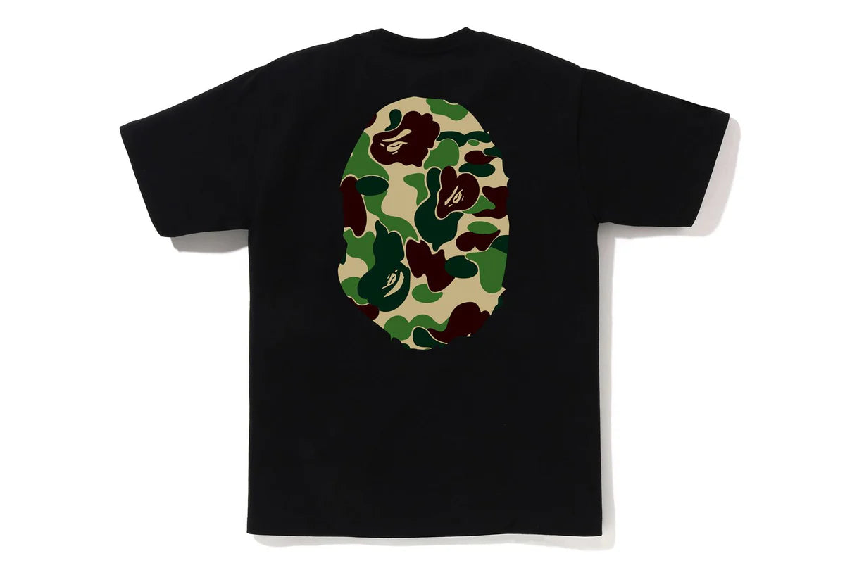ABC CAMO BIG APE HEAD TEE T-shirt black camo