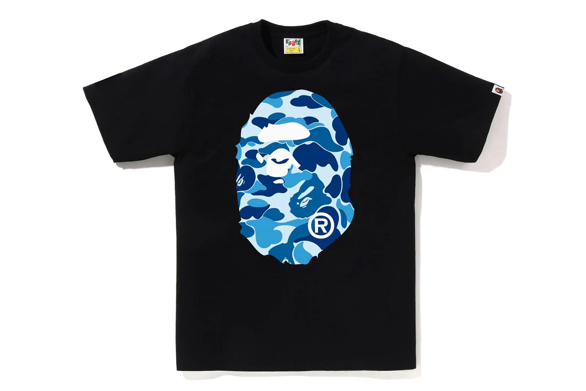 ABC BLUE CAMO BIG APE HEAD TEE T-shirt blue camo