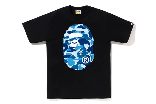 ABC BLUE CAMO BIG APE HEAD TEE T-shirt blue camo
