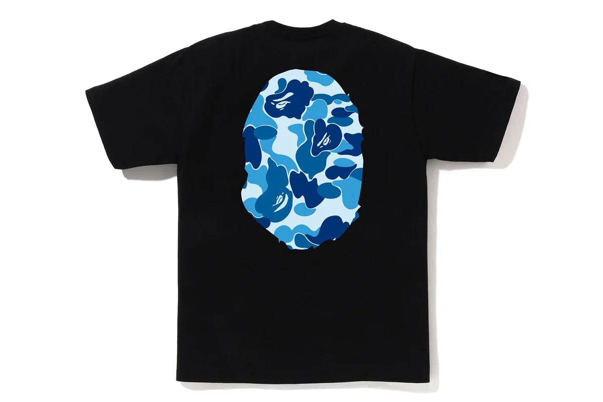 ABC BLUE CAMO BIG APE HEAD TEE T-shirt blue camo