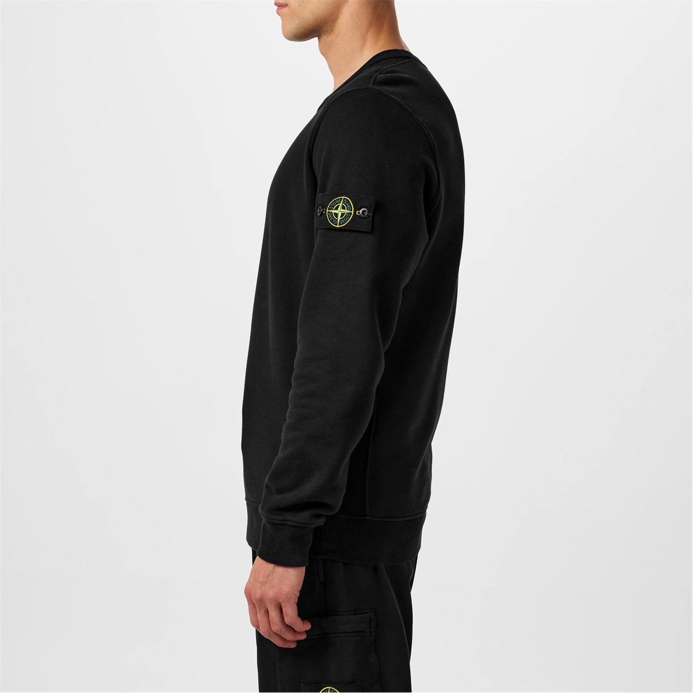 Stone Island Premium Cotton Compass Badge Jumper