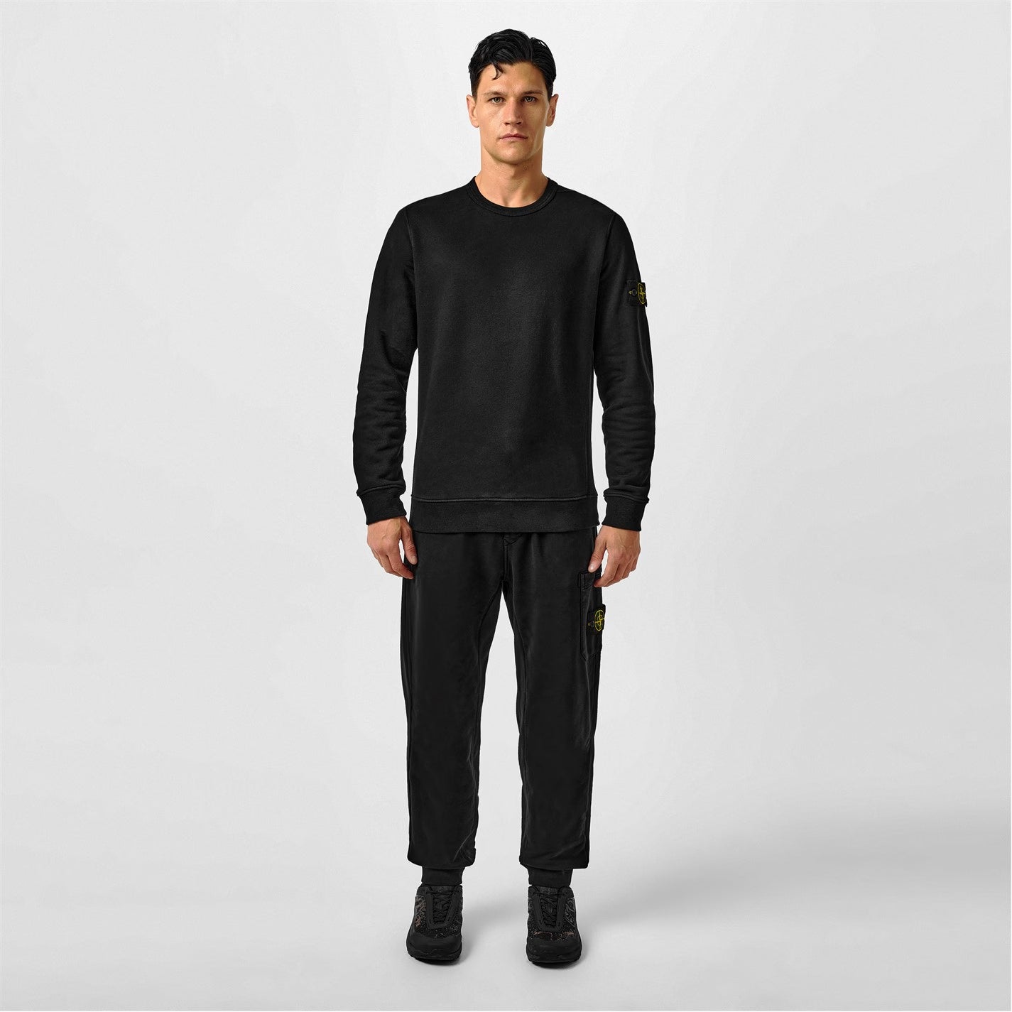 Stone Island Premium Cotton Compass Badge Jumper