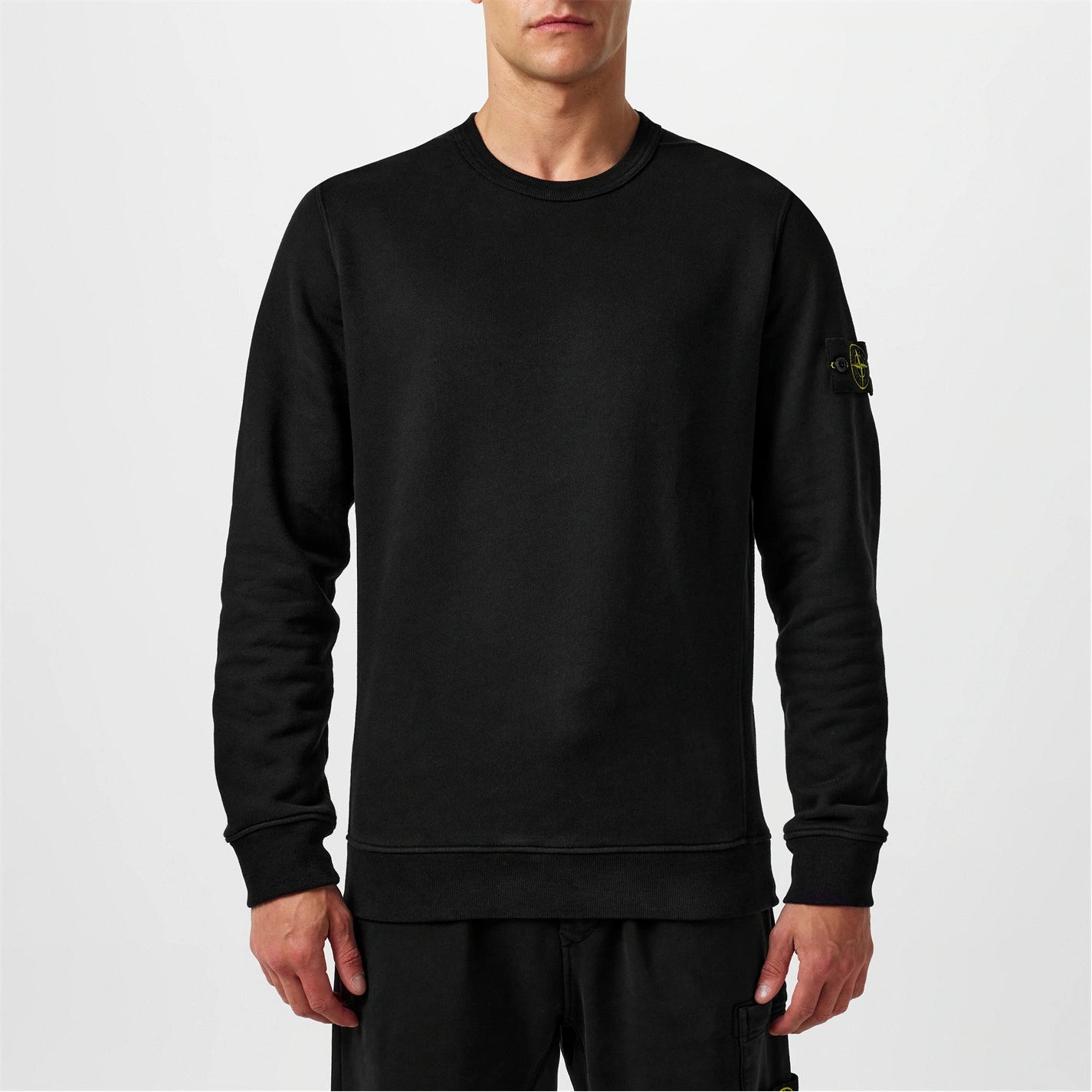 Stone Island Premium Cotton Compass Badge Jumper