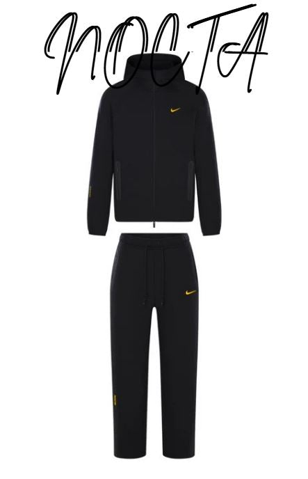 Drake X Nike Nocta Black set hoodie and sweatpants