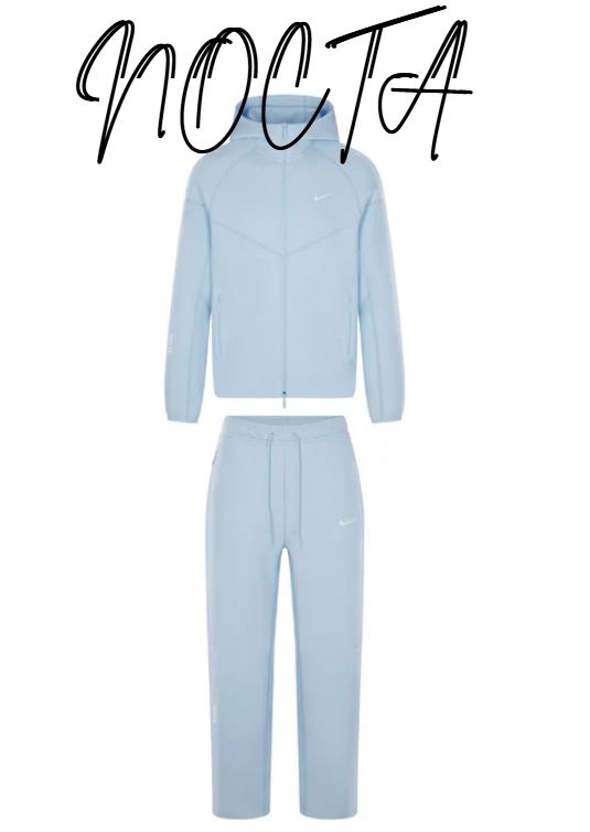 Drake X Nike Nocta Blue set hoodie and sweatpants