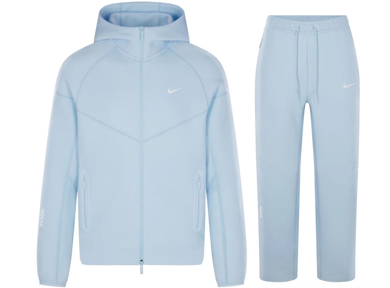 Drake X Nike Nocta Blue set hoodie and sweatpants