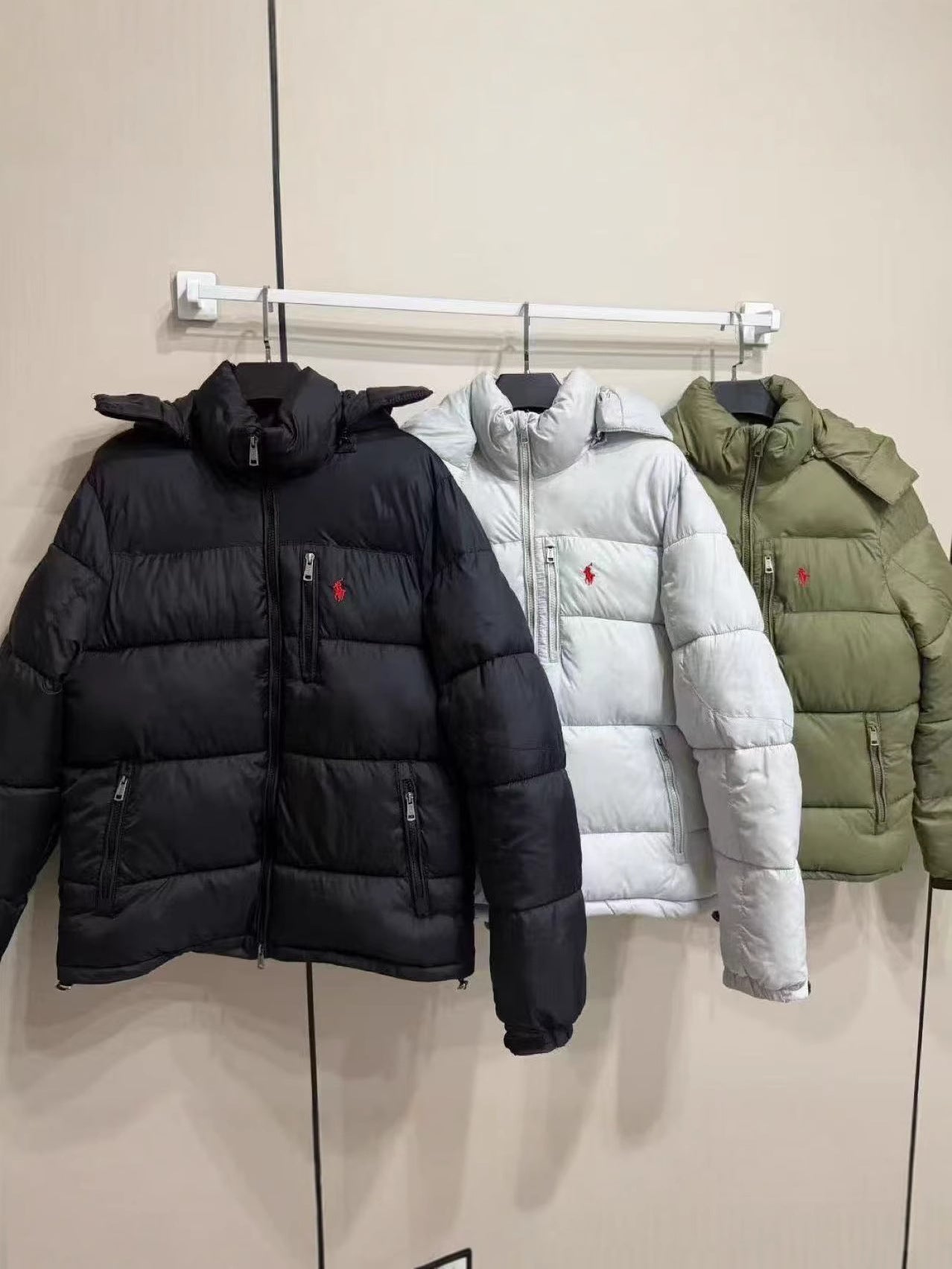 Ralph Lauren Jacket Black, White, Green