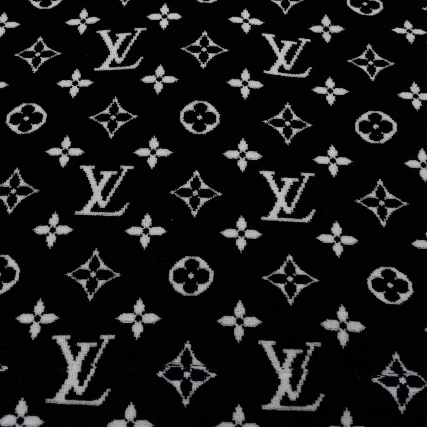 Louis Vuitton LV Monogram Oversized Black Hoodie
