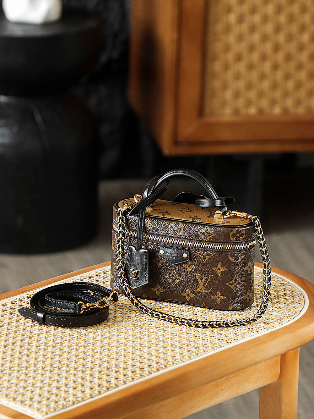 LV Vanity Chain Pouch