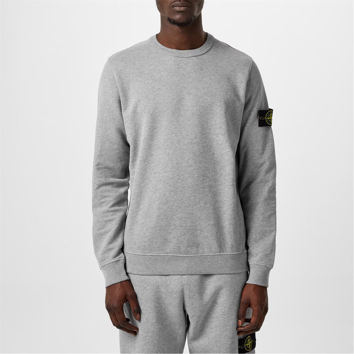 Stone Island Premium Cotton Compass Badge Jumper