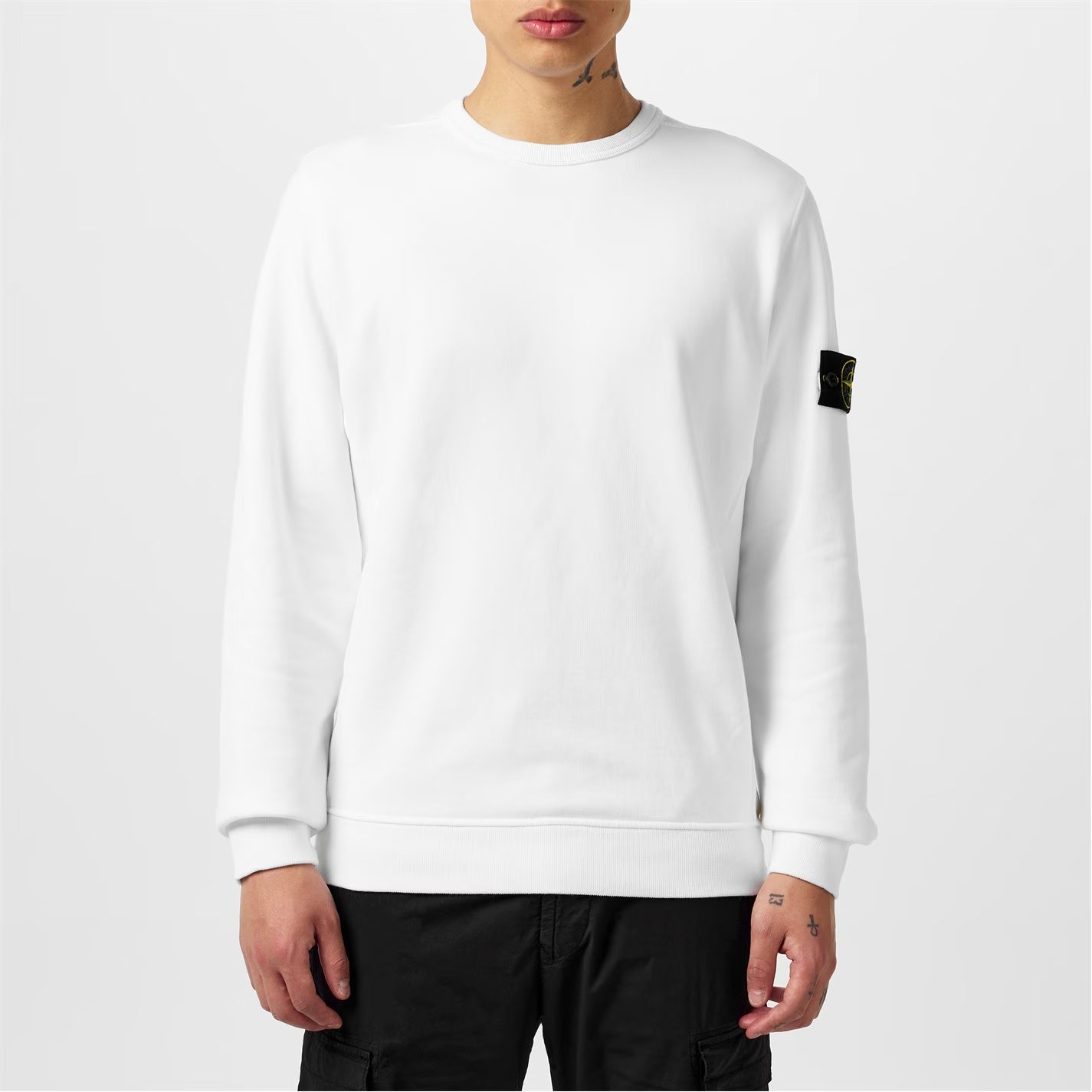 Stone Island Premium Cotton Compass Badge Jumper