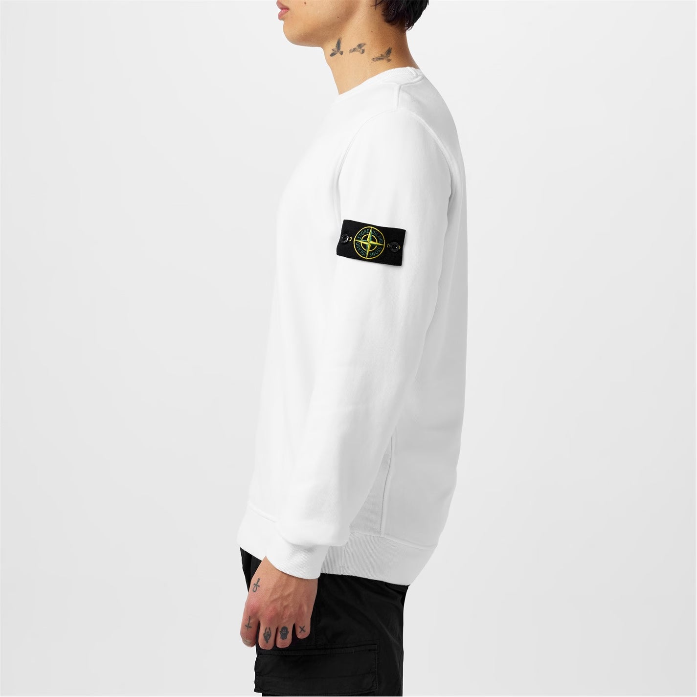 Stone Island Premium Cotton Compass Badge Jumper