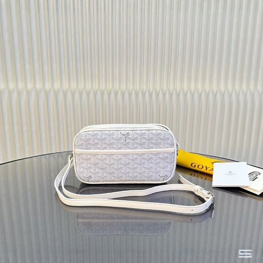Goyard Signature Chevron Mini Crossbody Camera Bag