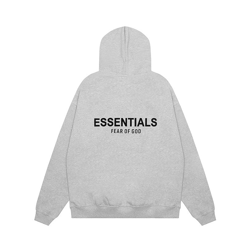 ESSENTIALS 1977 Flocked Logo Hooded Sweatshirt