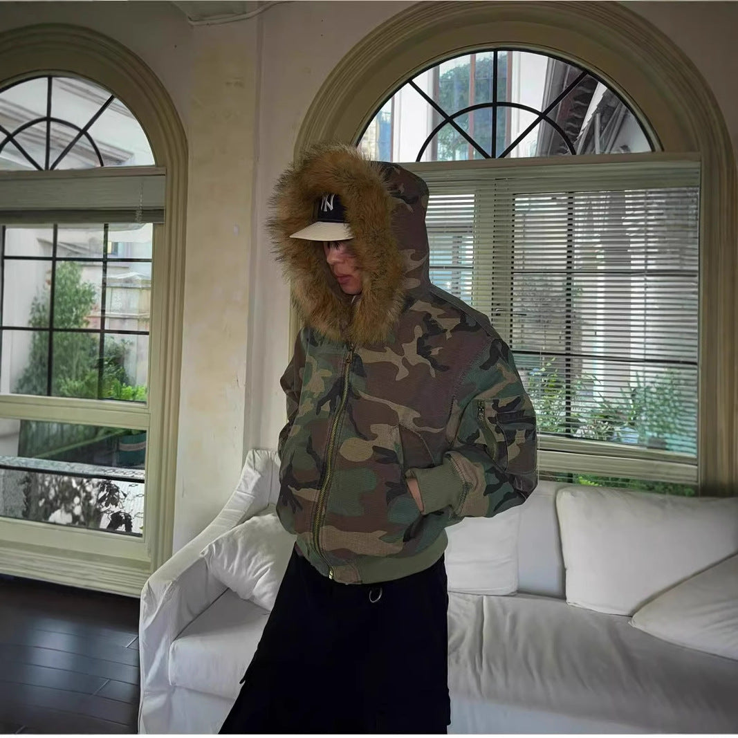 Camo reversible Jacket