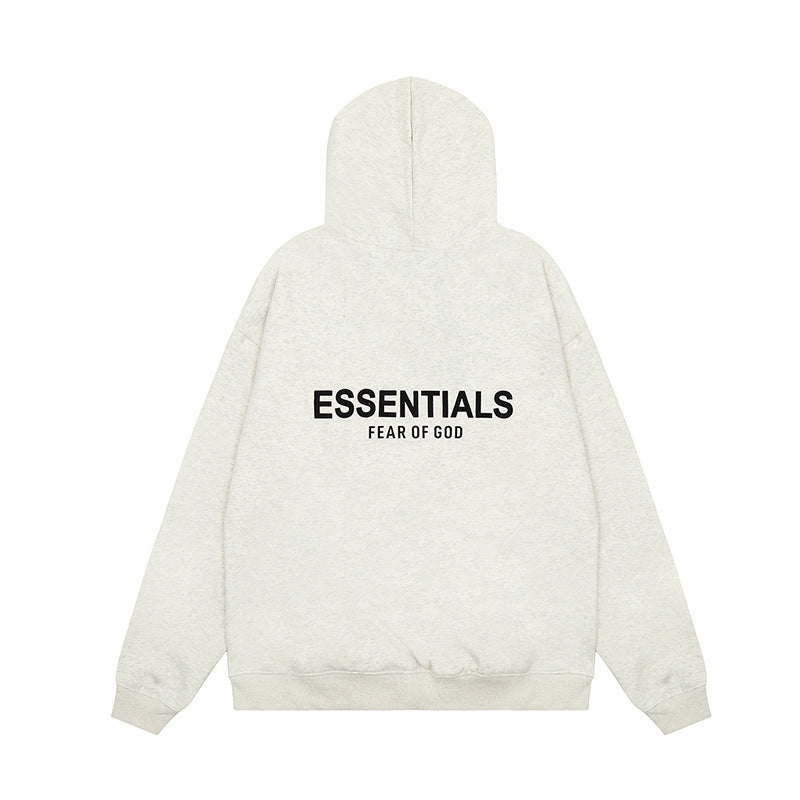 ESSENTIALS 1977 Flocked Logo Hooded Sweatshirt