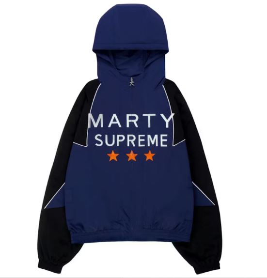 NAHMIAS x Marty Supreme A24 Classic Warm Up Jacket Navy